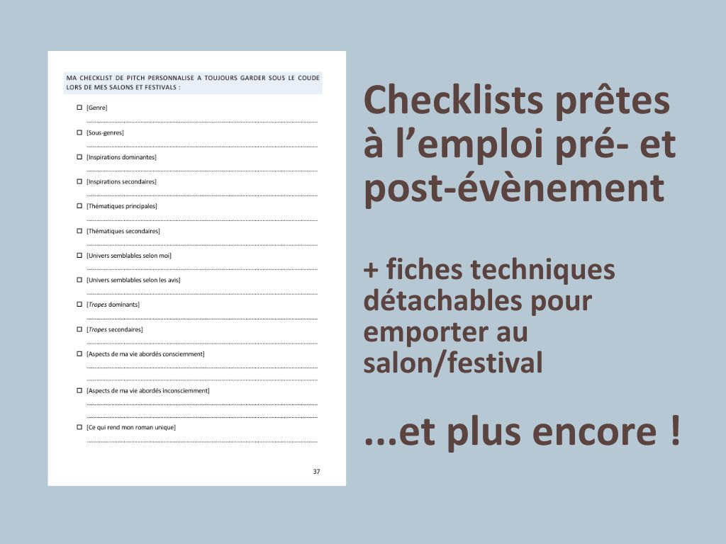 Formation guidée : Vendre son livre en salons et festivals