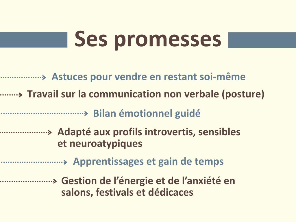 Formation guidée : Vendre son livre en salons et festivals